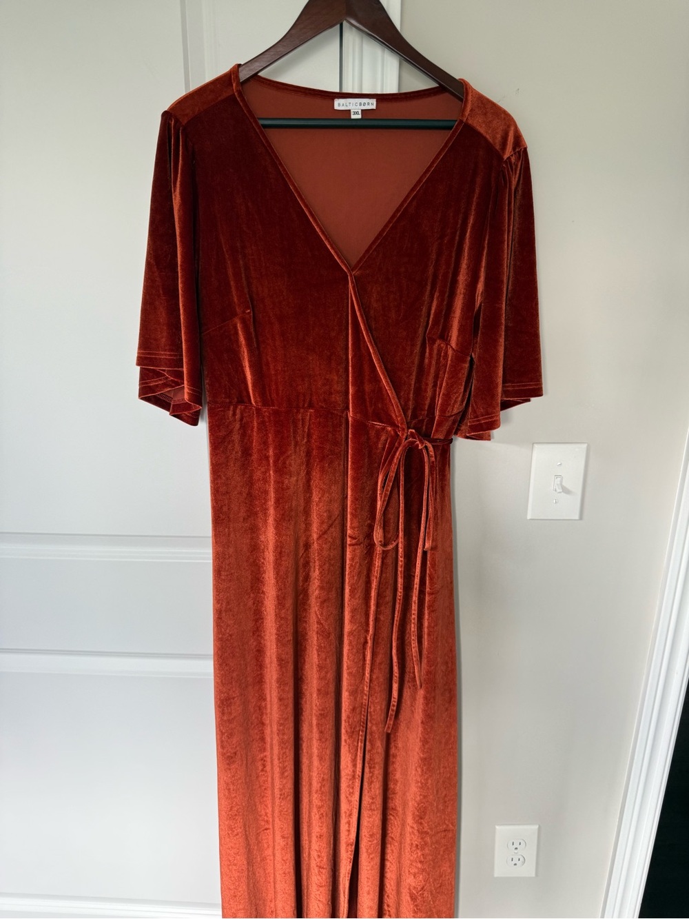 Baltic Born Wrap Dress Size 3XL